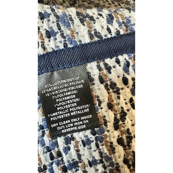 Lafayette 148 Branson Stand Collar Tweed Jacket Sz. M - Picture 9 of 11